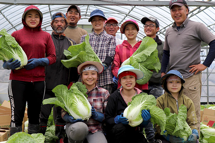 農作業スタッフ